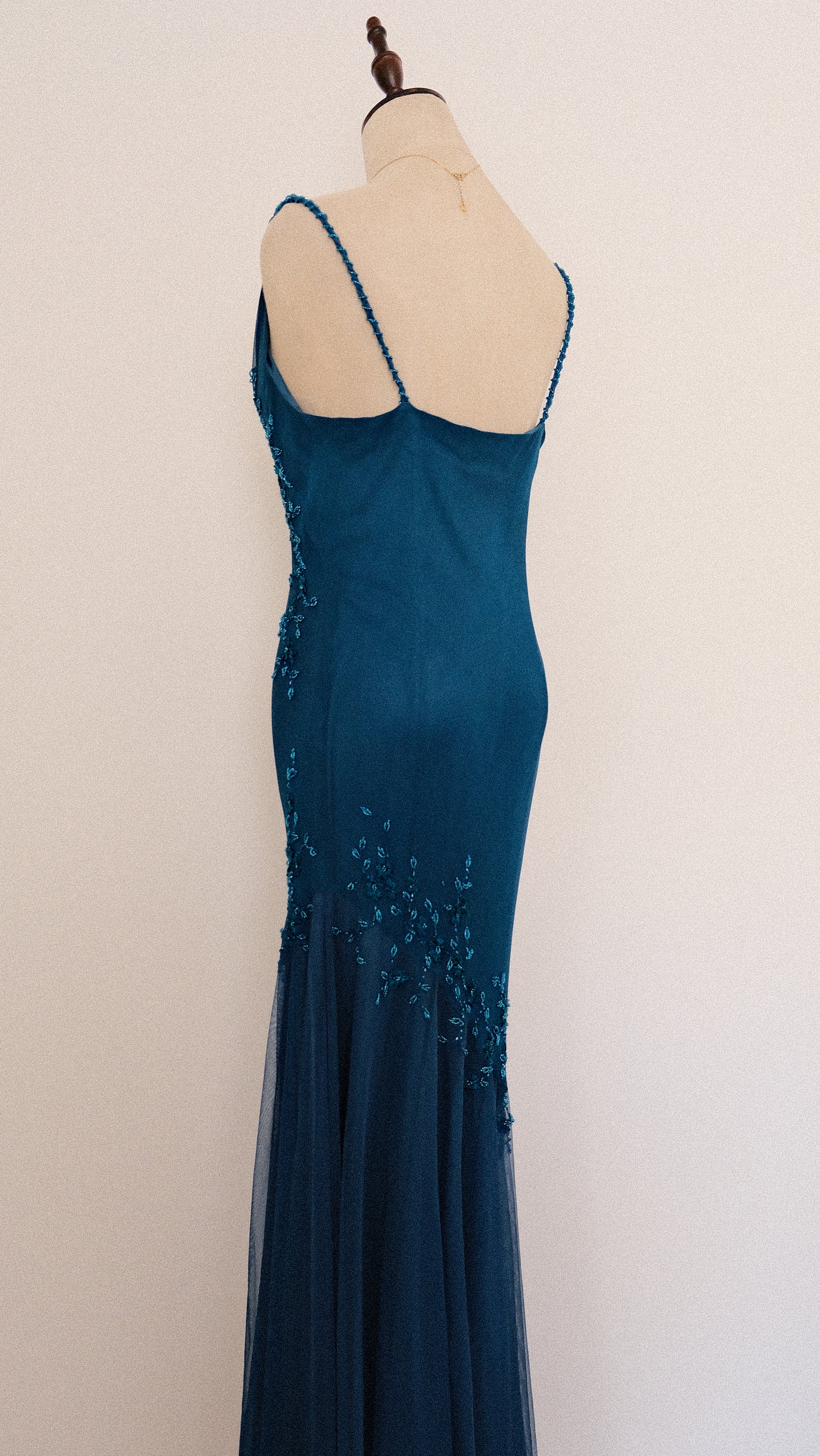 Turquoise reef mermaid dress (S/M, M)