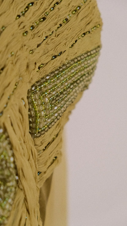 Olive dream dress (M, M/L)