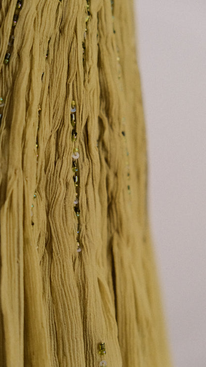 Olive dream dress (M, M/L)