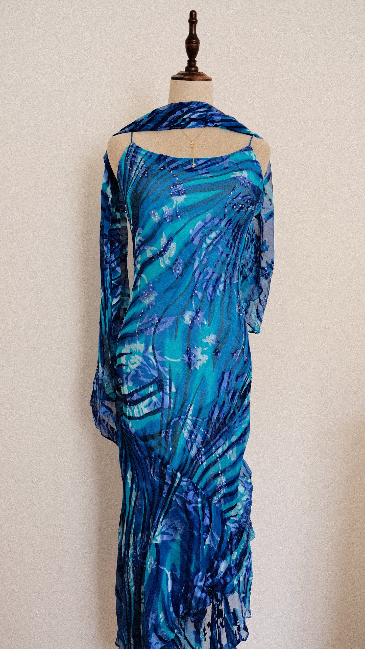 Mystical wave dress (S, S/M, M)