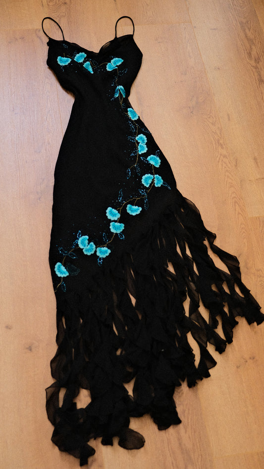 Midnight ocean’s jellyfish dress (S/M, M)