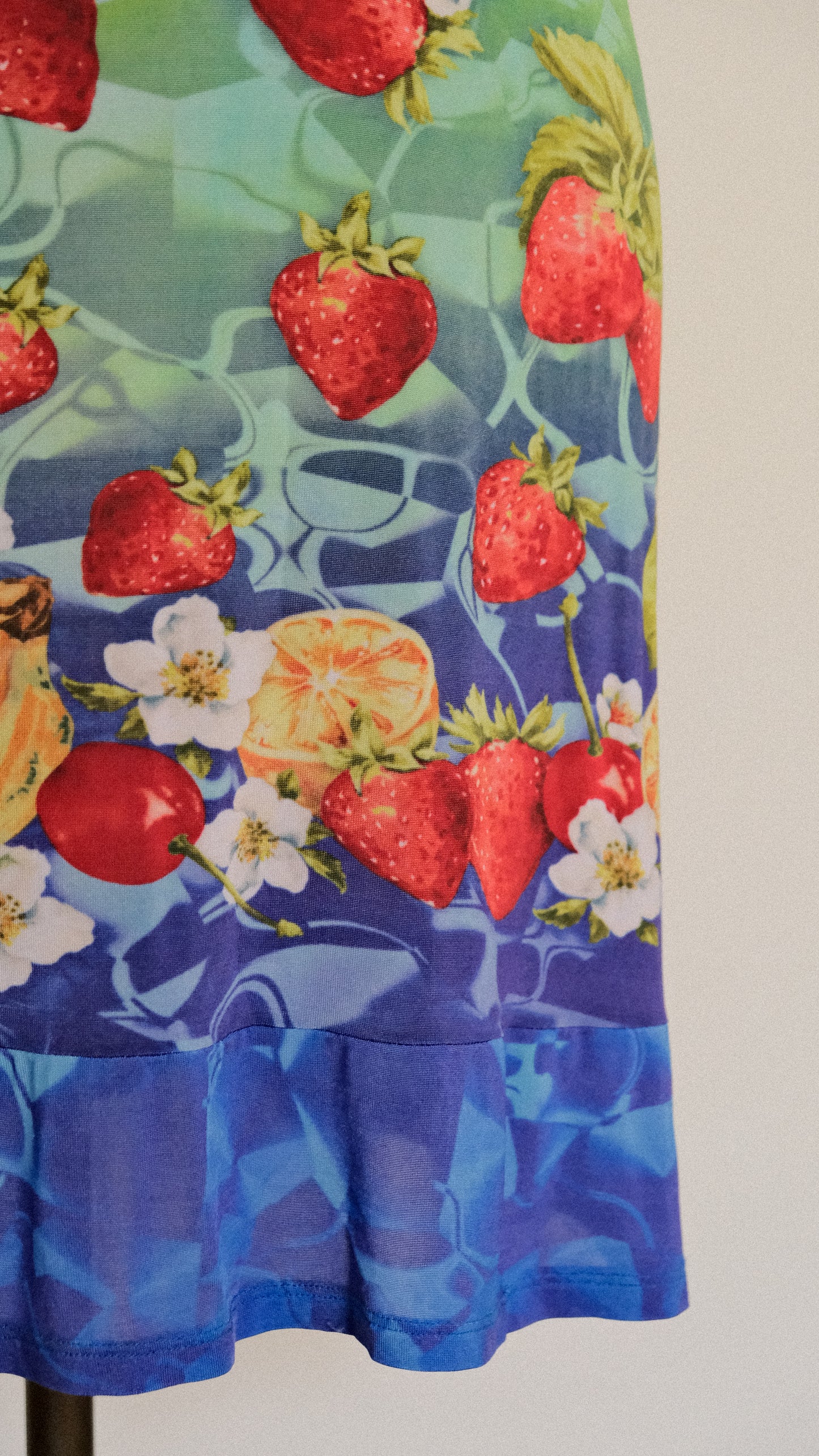 Dolce and Gabbana beachwear Fruity y2k dress (S)