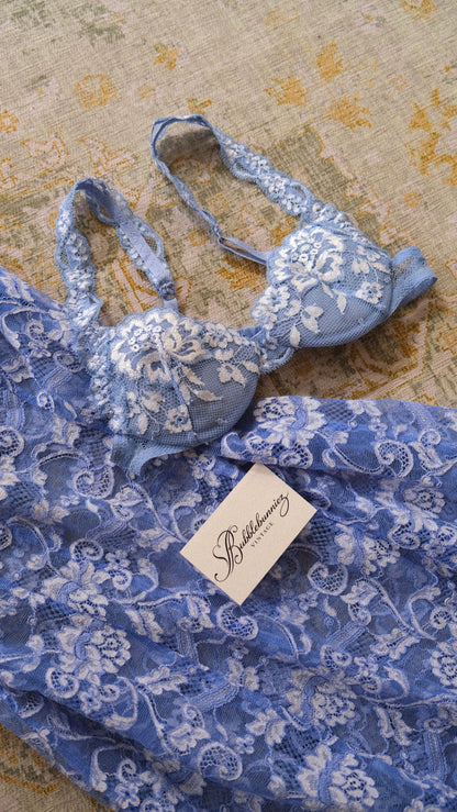 Vintage La Perla mermaid bra (32B/70B)