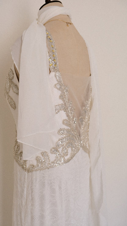 Ice princess wedding dress (M/L, L)