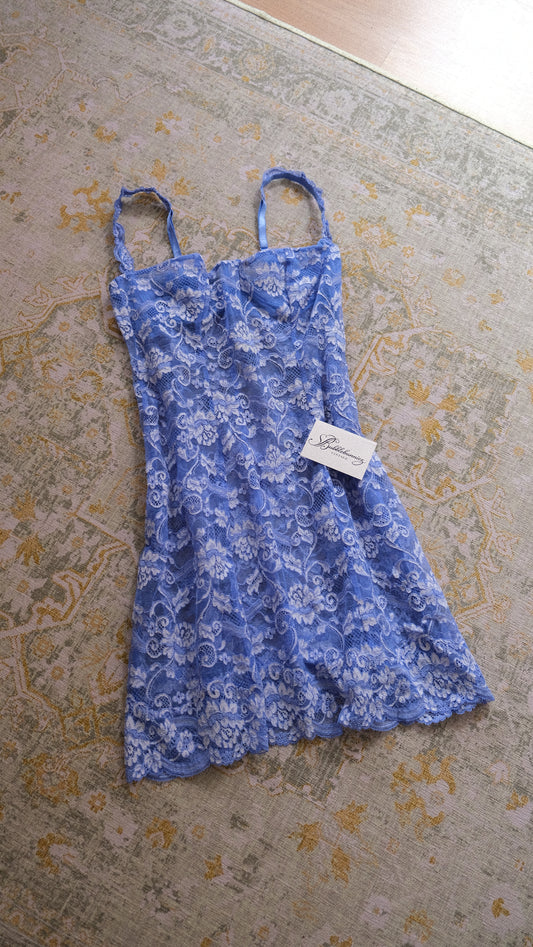 Vintage La Perla mermaid lace babydoll (M-L)