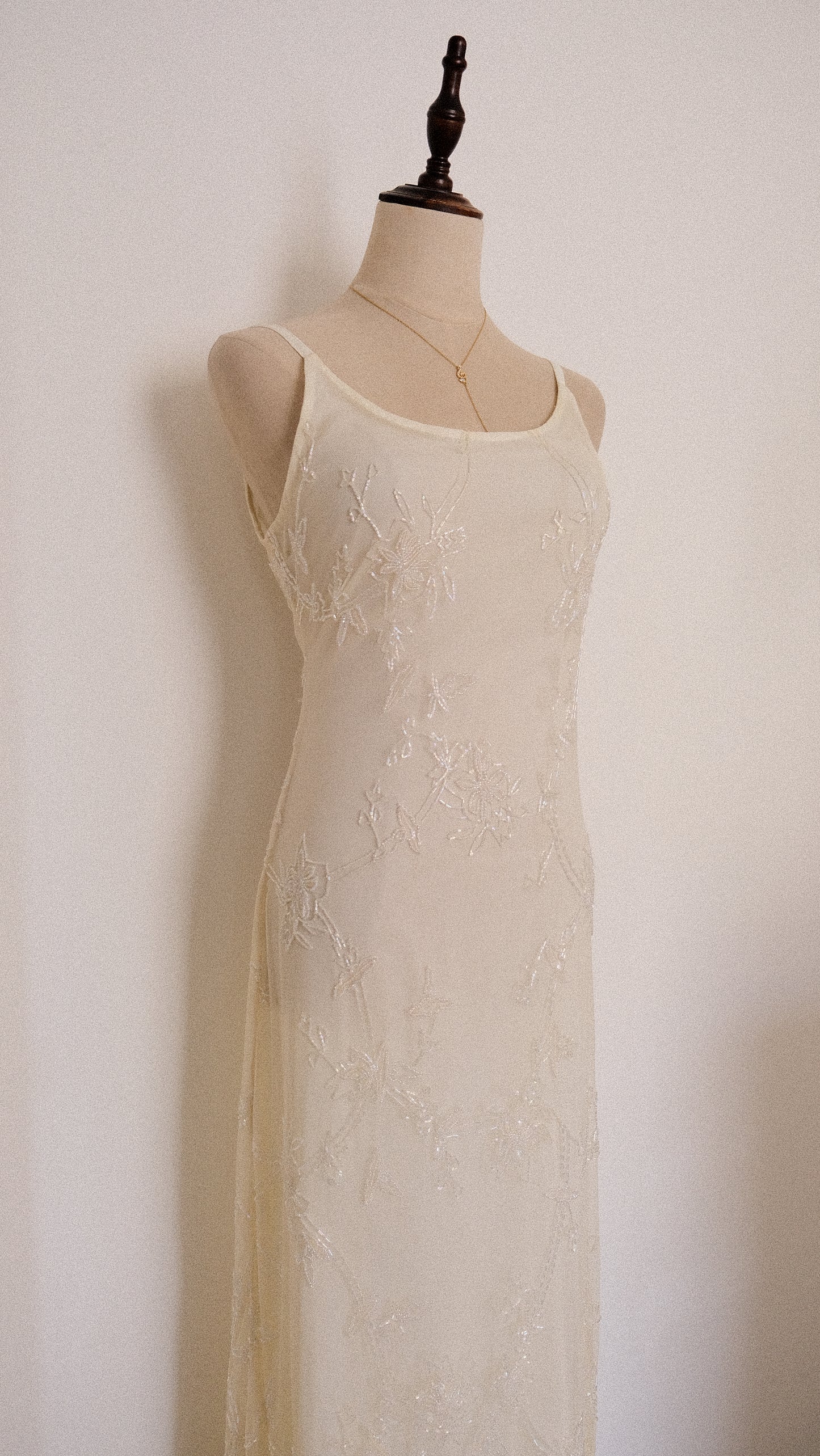 Moonlit morning dew dress (M)