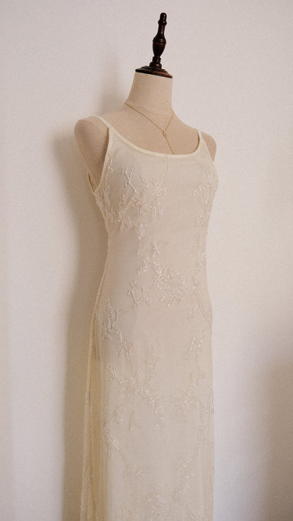 Moonlit morning dew dress (M)