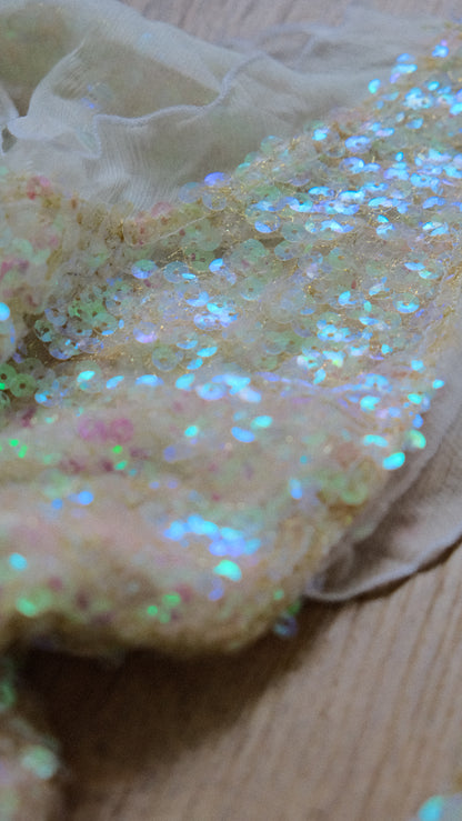 Seafoam Sequin dress (S)