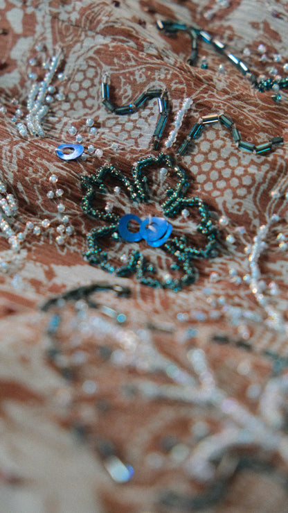 Vintage Spanish mermaid 2 piece set (L)