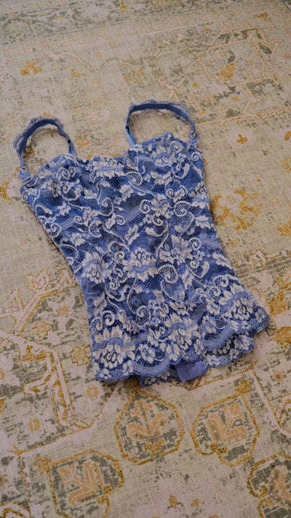 Mermaid dentelle La Perla corset (80/36)