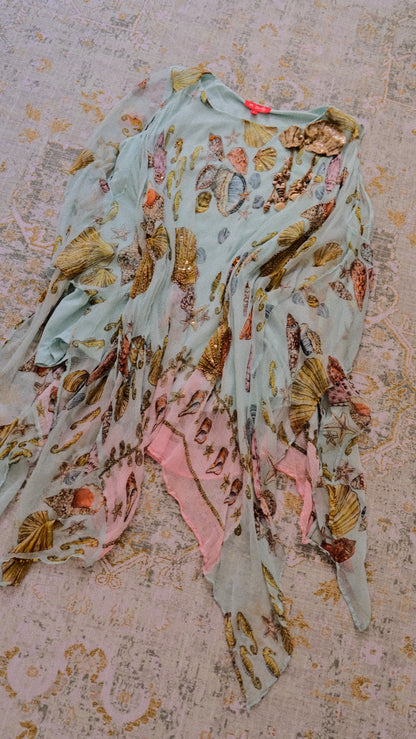 Rene Derhy Ocean poncho (M-L)
