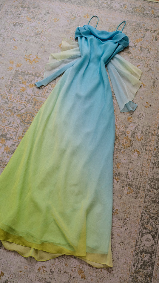 Betsy & Adam Ocean Breeze dress (S/M)
