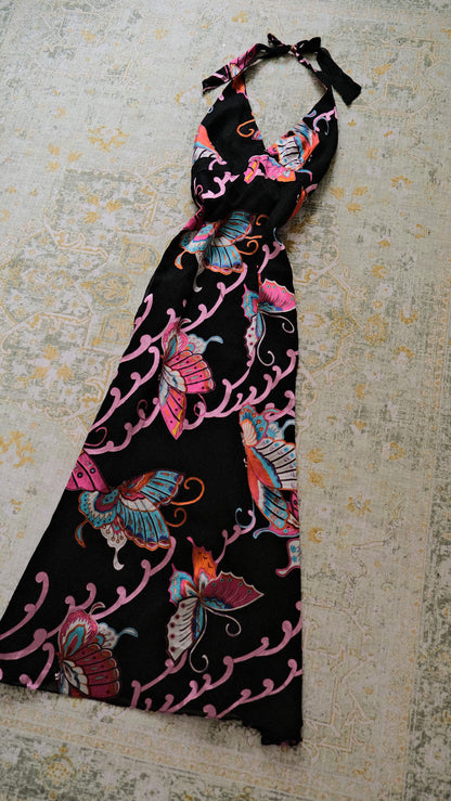 Nocturne Flutter dress (L, L/XL)