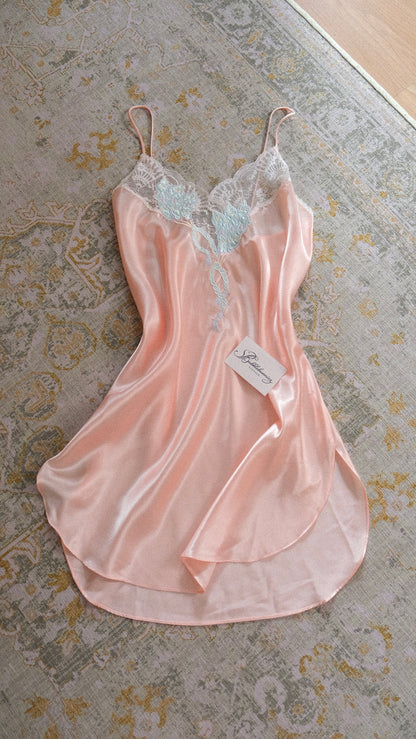 Pastel pink & blue babydoll