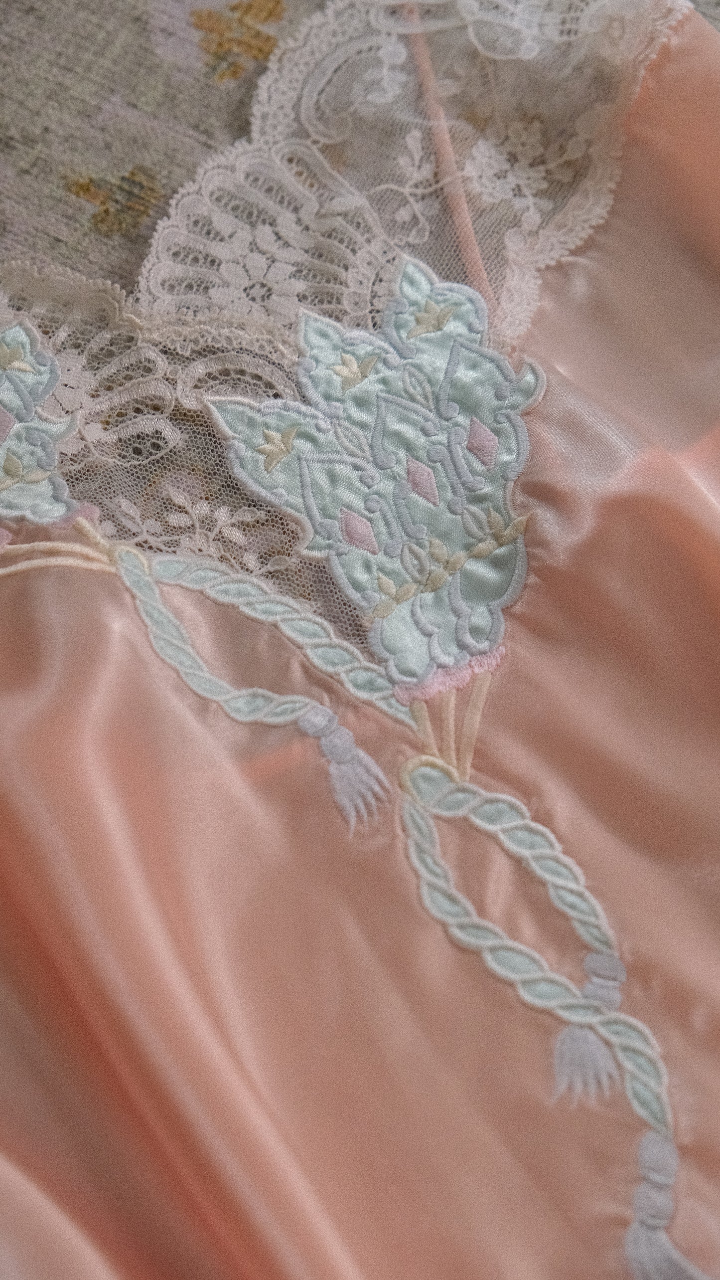 Pastel pink & blue babydoll