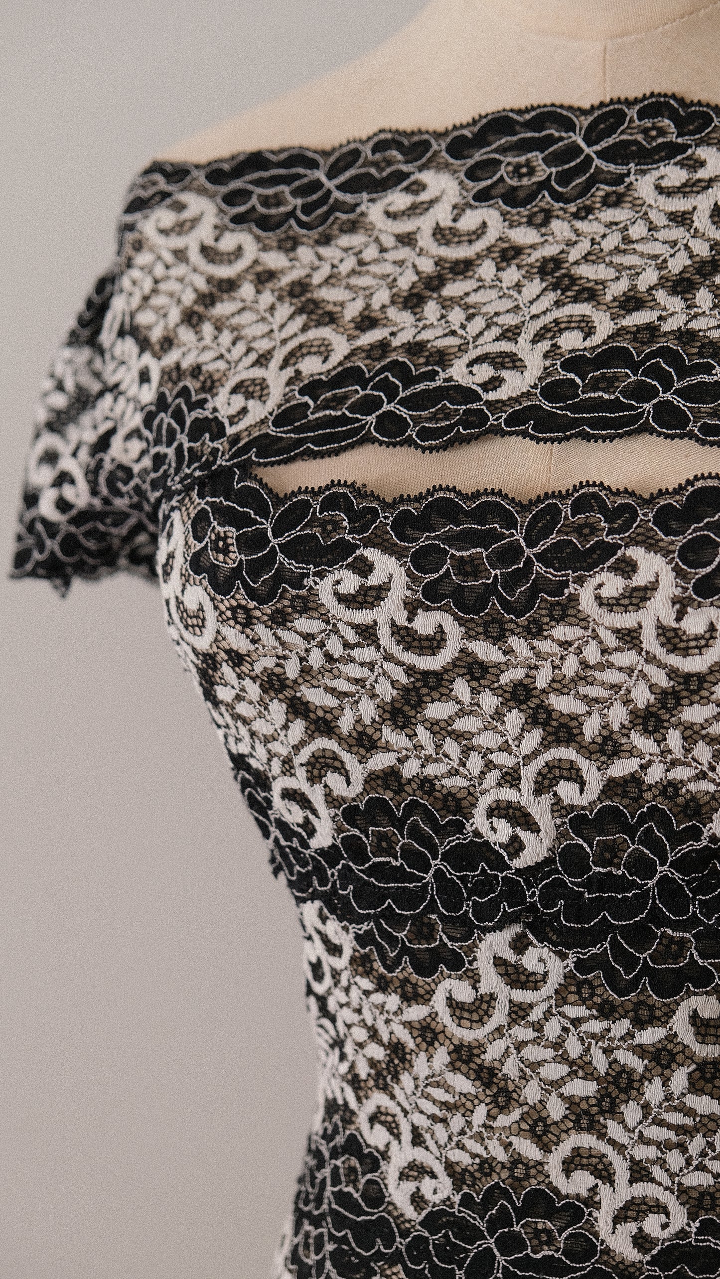 Chantal Thomass lace top with cutout (S-M)