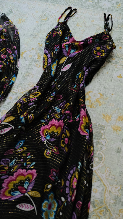 Garden after Dark dress (S/M)