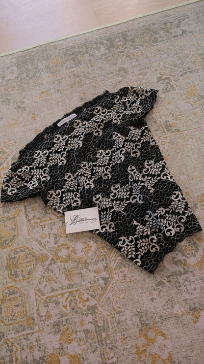 Chantal Thomass lace top with cutout (S-M)