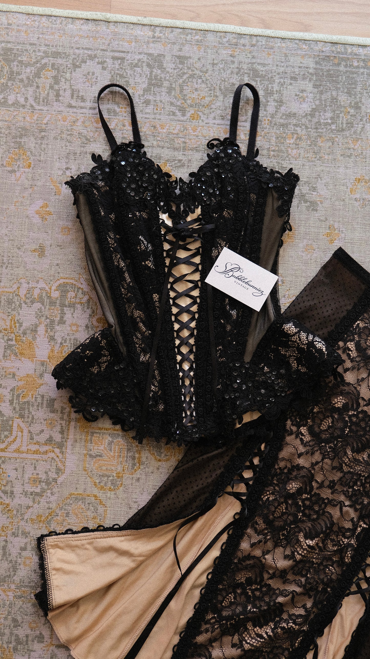 RARE Vintage English designer 2 piece set (S-M)
