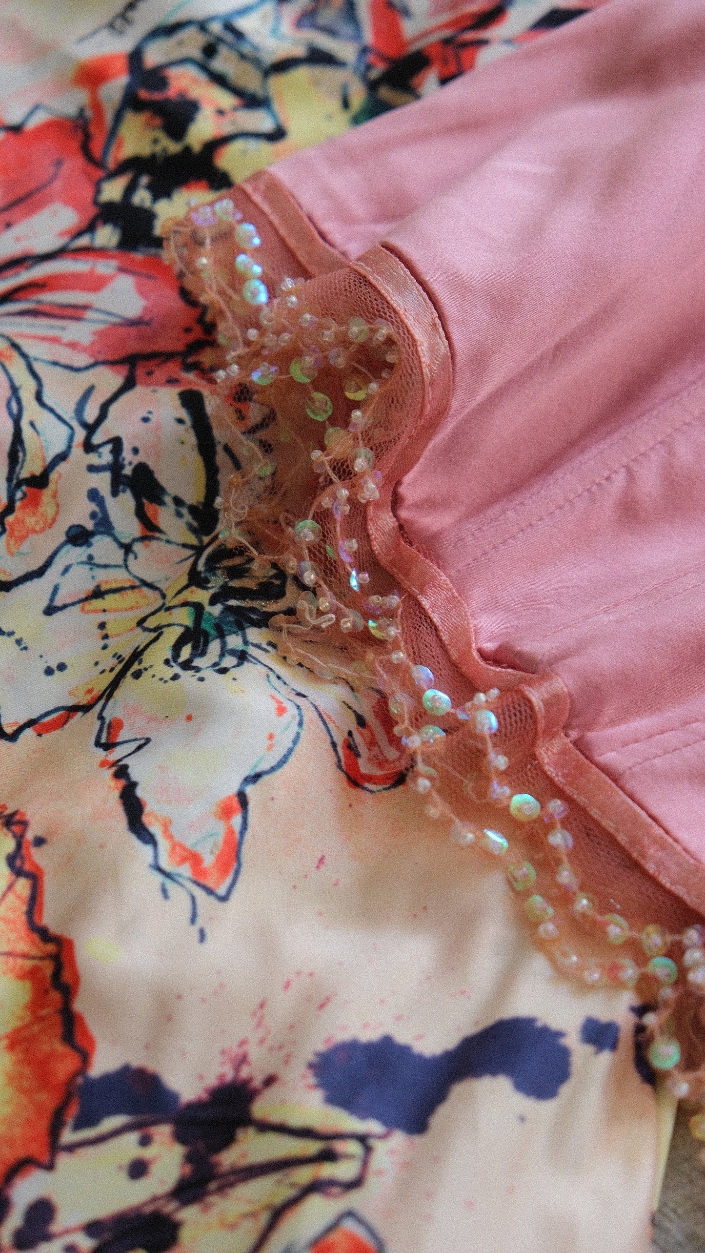 Just Cavalli pink bustier top (S-M)