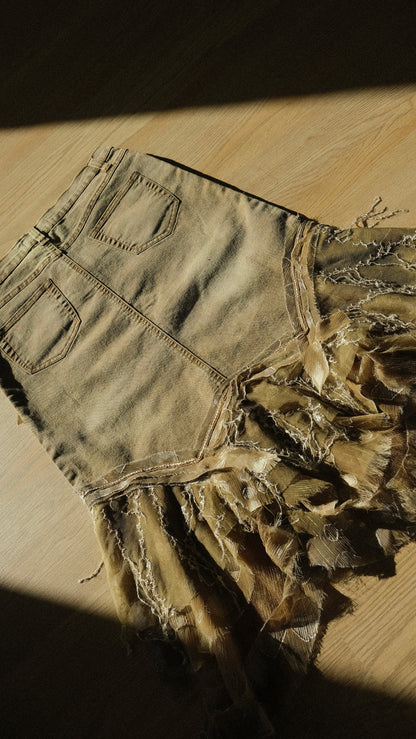 Denim fae skirt (M-L)