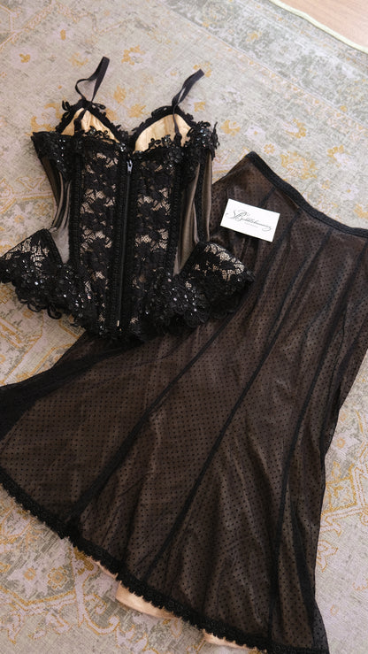 RARE Vintage English designer 2 piece set (S-M)