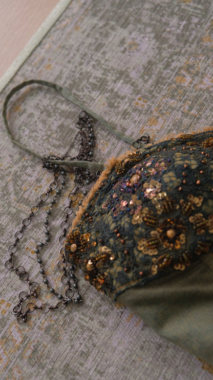 Vintage Italian fae bustier (M)