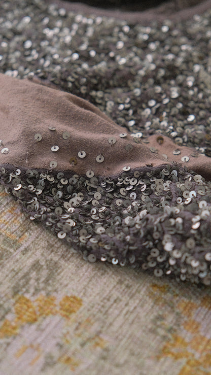 Vintage sequin fairy top (M)
