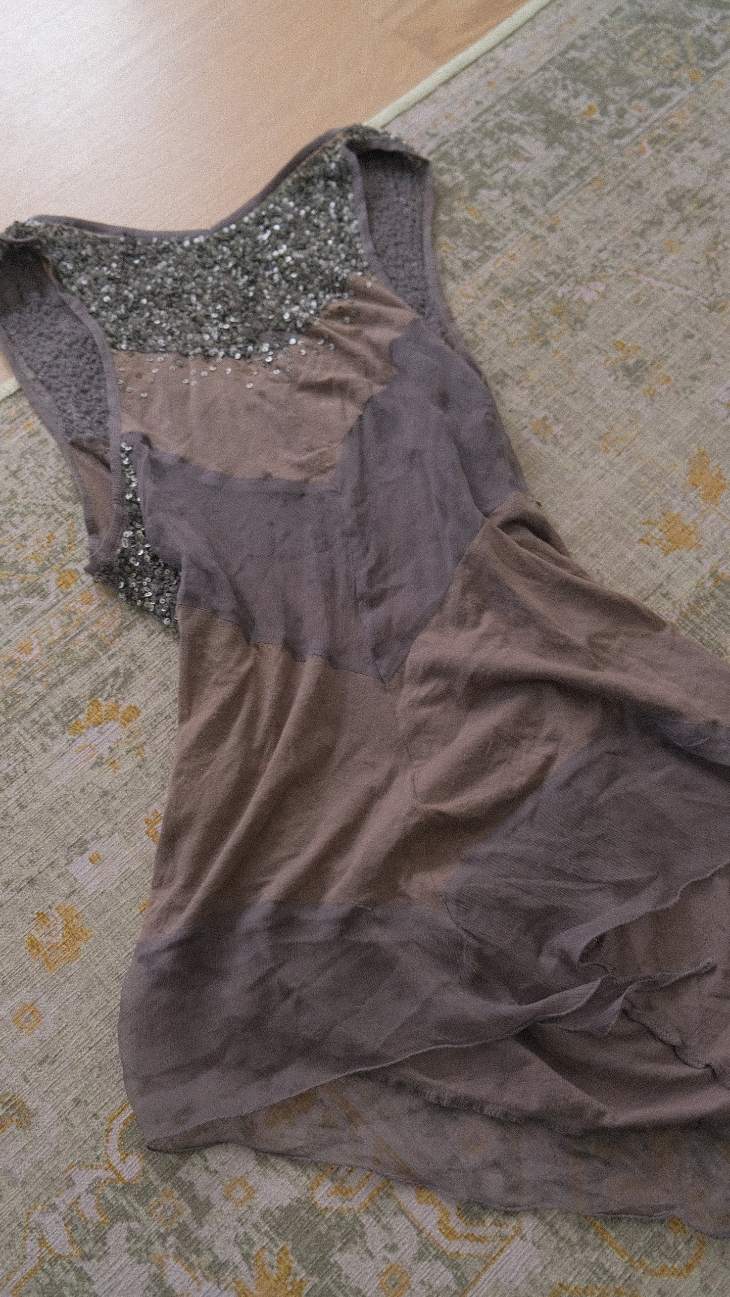 Vintage sequin fairy top (M)