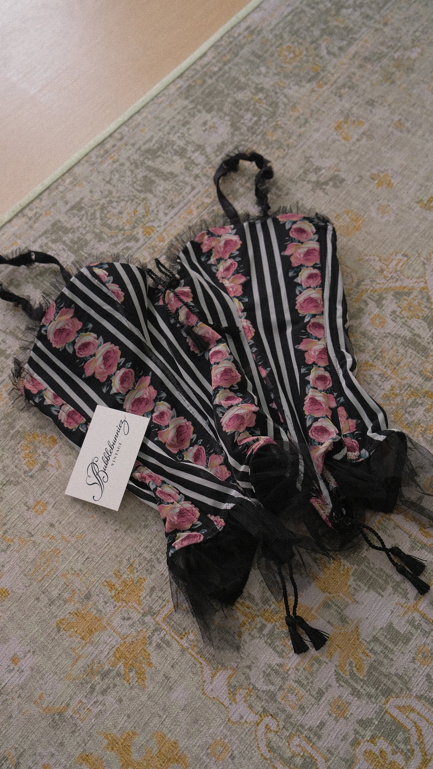 Chantal Thomass floral bustier (75B/34B)