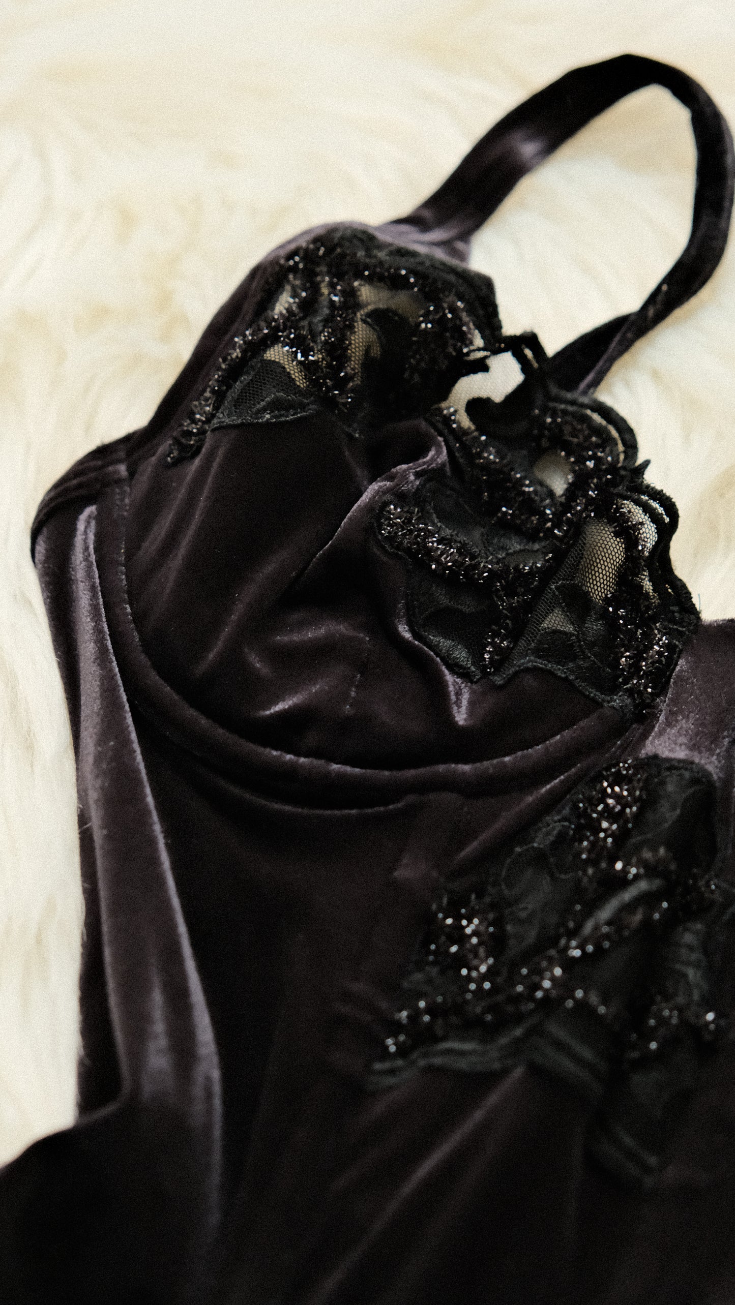 La Perla velours corset (34B/75B)