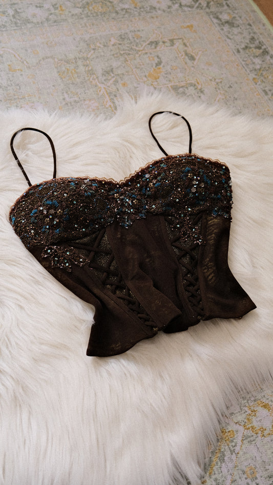 Mermaid’s Treasure bustier (S, S/M)