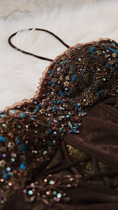 Mermaid’s Treasure bustier (S, S/M)