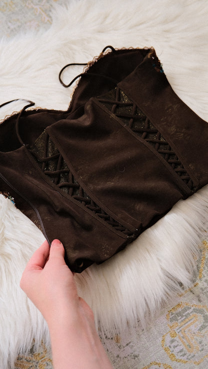 Mermaid’s Treasure bustier (S, S/M)