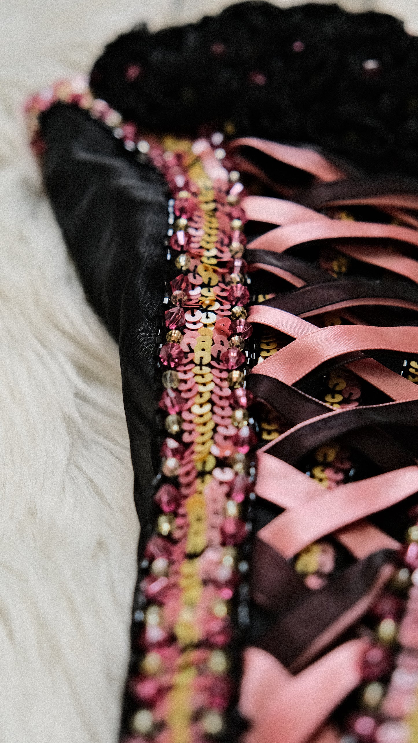 Dusk Rose bustier (S)