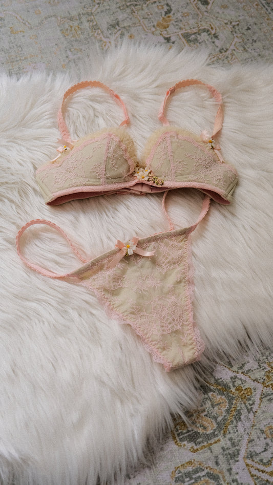 Vintage French Floral set (70B/32B, 36)