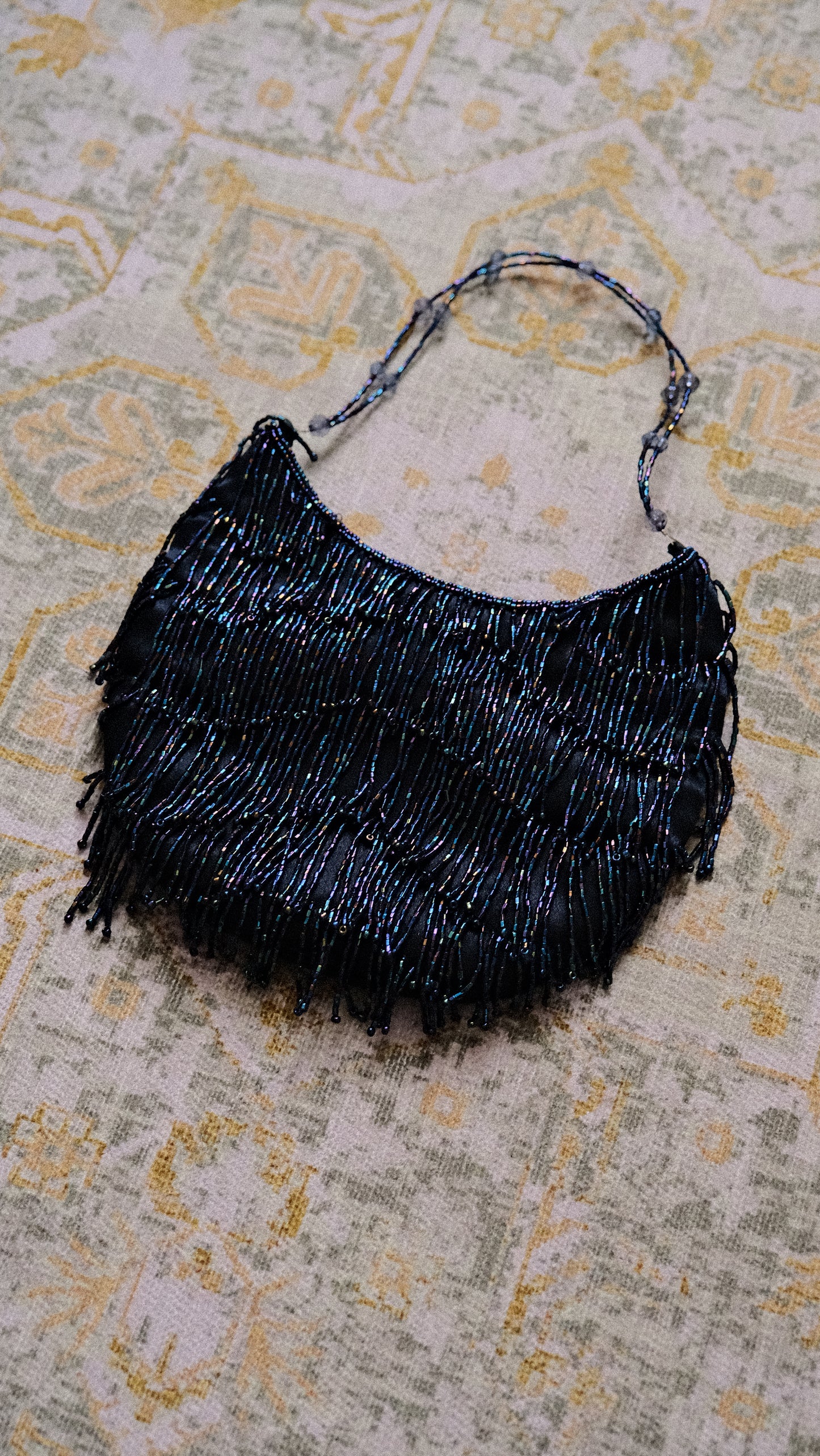 Cosmic Blue Fringe bag