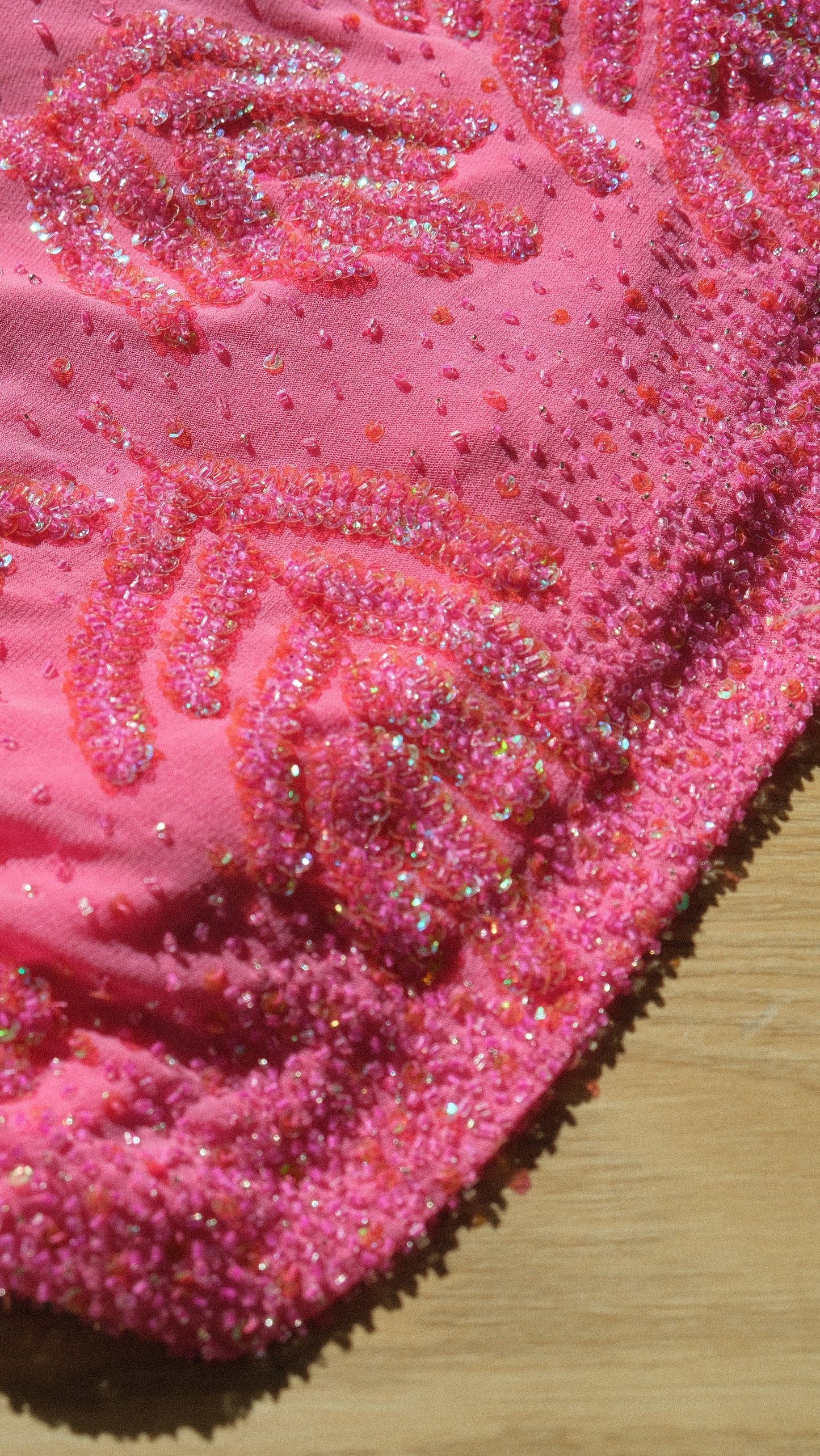 Hotpink fairytale minidress (M)