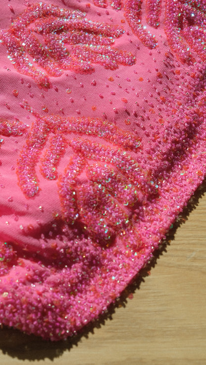 Hotpink fairytale minidress (M)