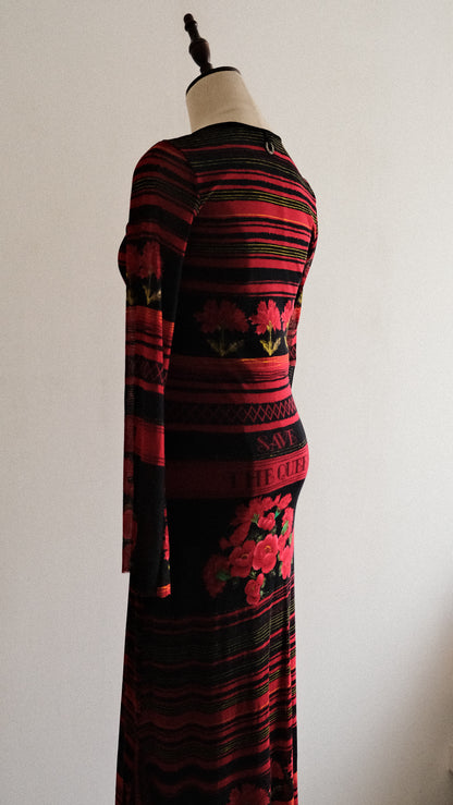 *Save the Queen!* Rose dress (M-L)