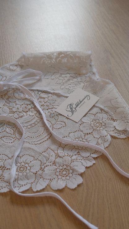 Bridal white lace bolero (XS-M)