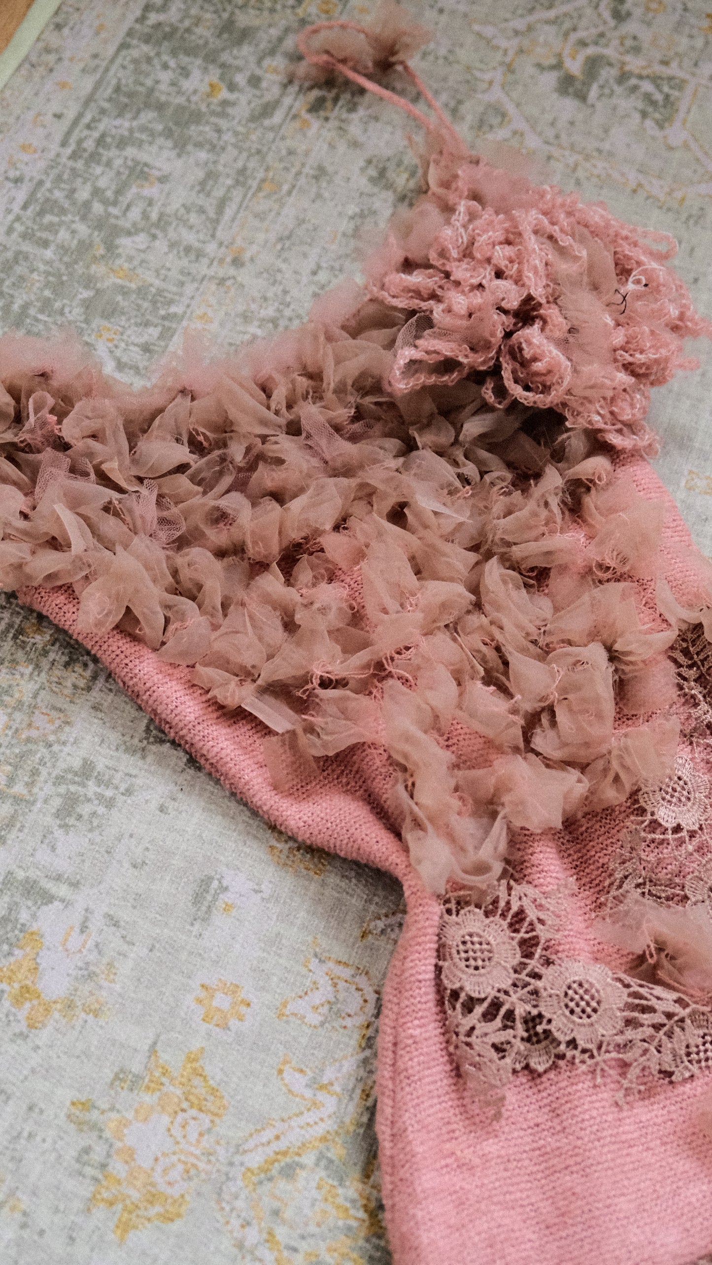 Blush Petal dress (M-L)