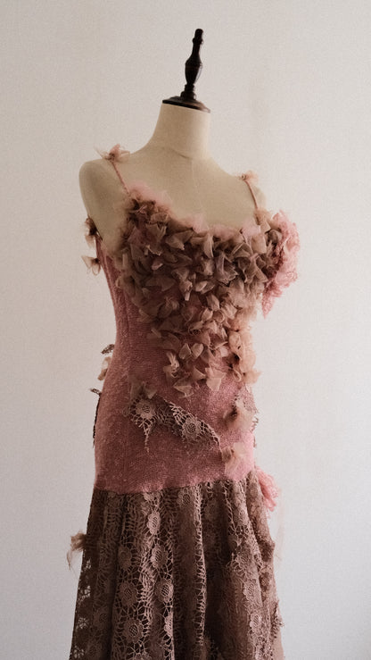 Blush Petal dress (M-L)