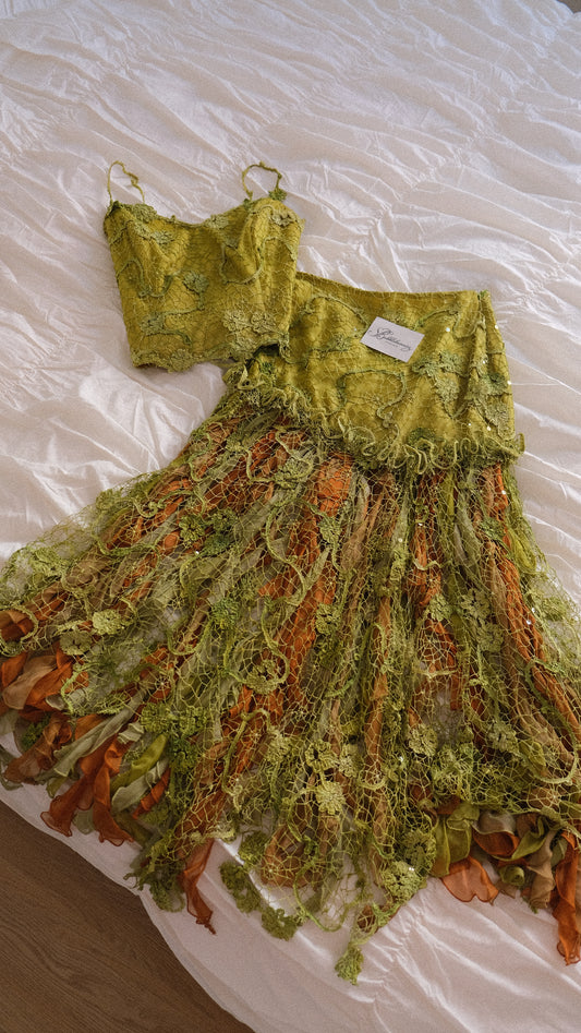 Vintage Rosemary 2 piece set (S)