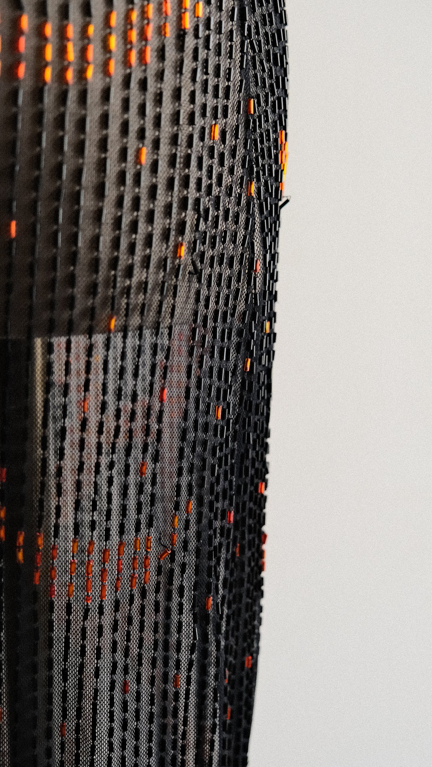 Italian sheer Ember dress (S)
