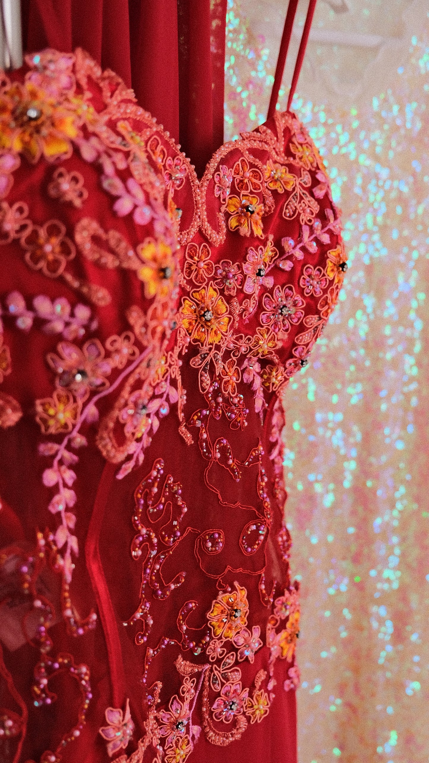 Rouge Serenade dress (S/M, M)