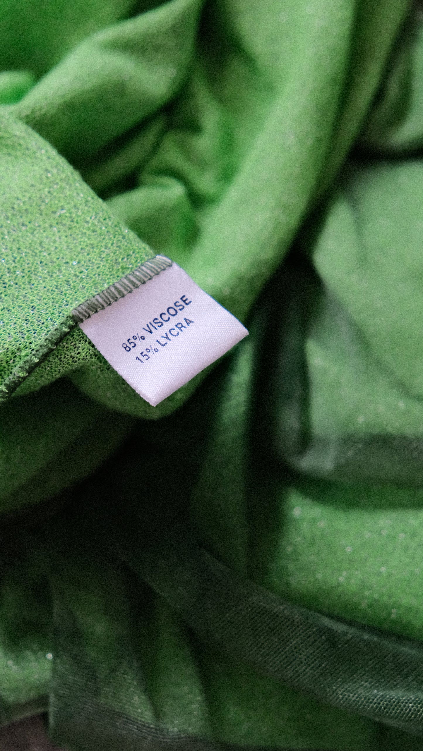 Ruffled Jade dress (M-L)