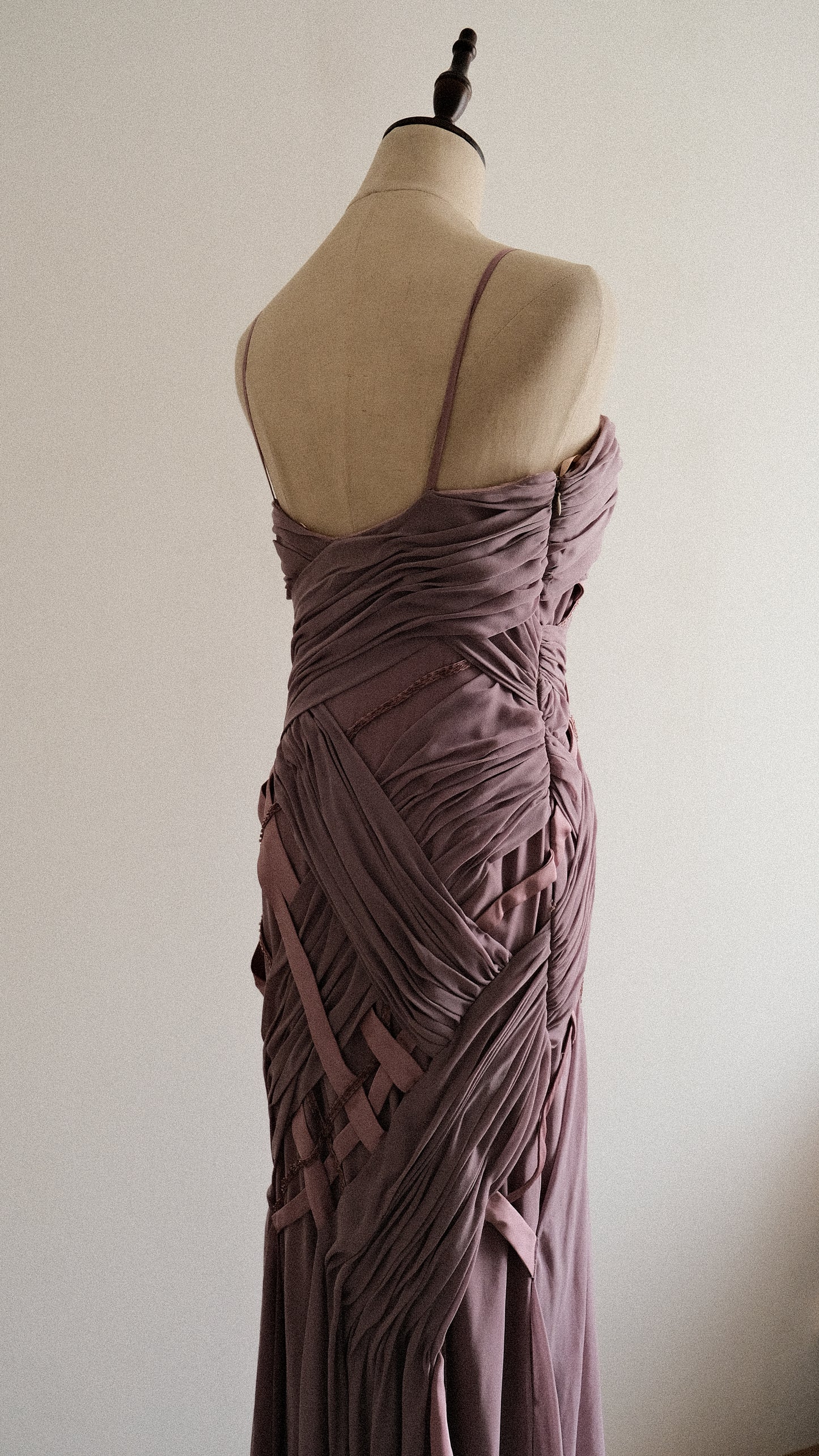 Dusky Rose dress (S)