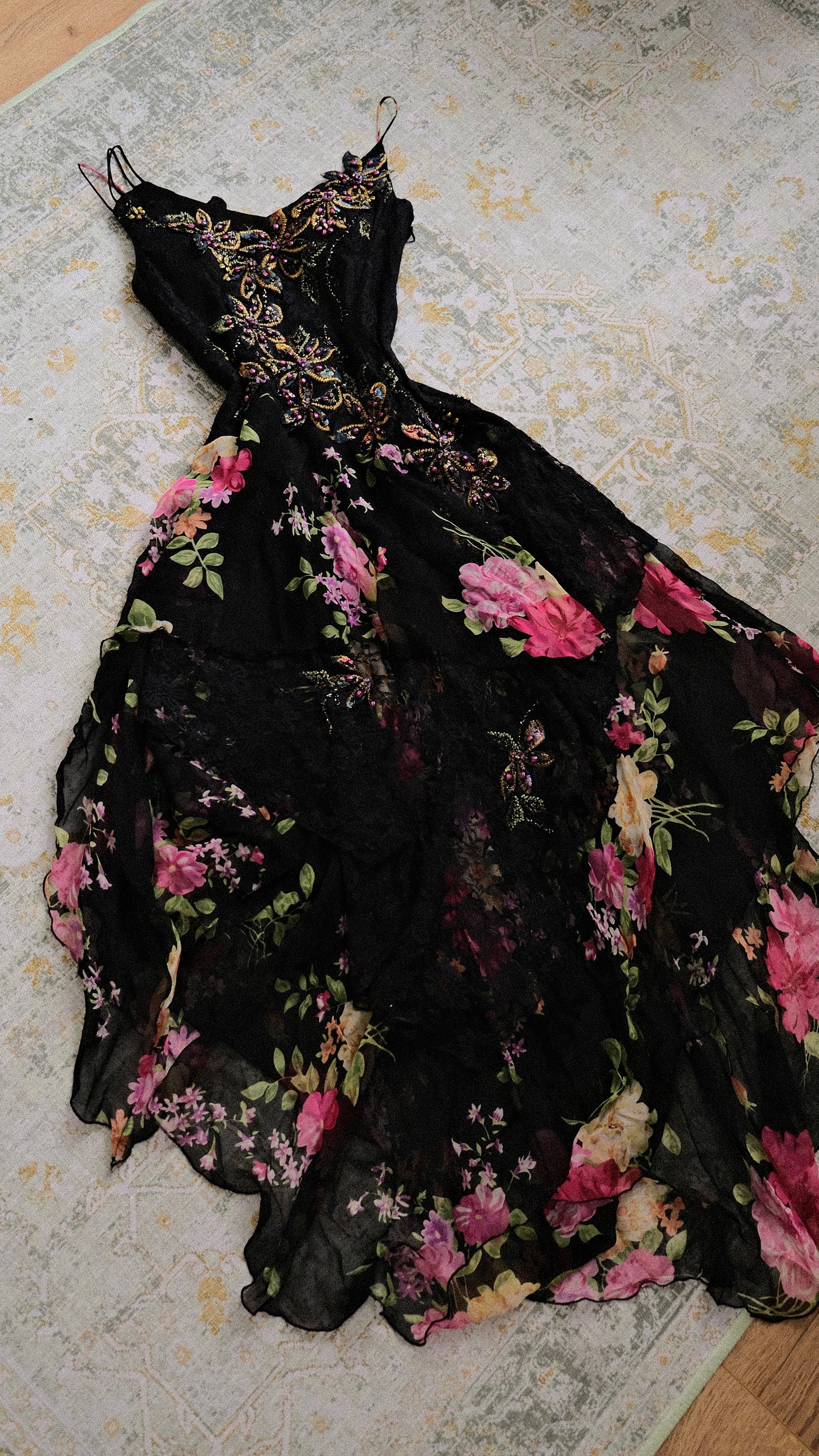 Fairytale blossom dress (S/M, M)