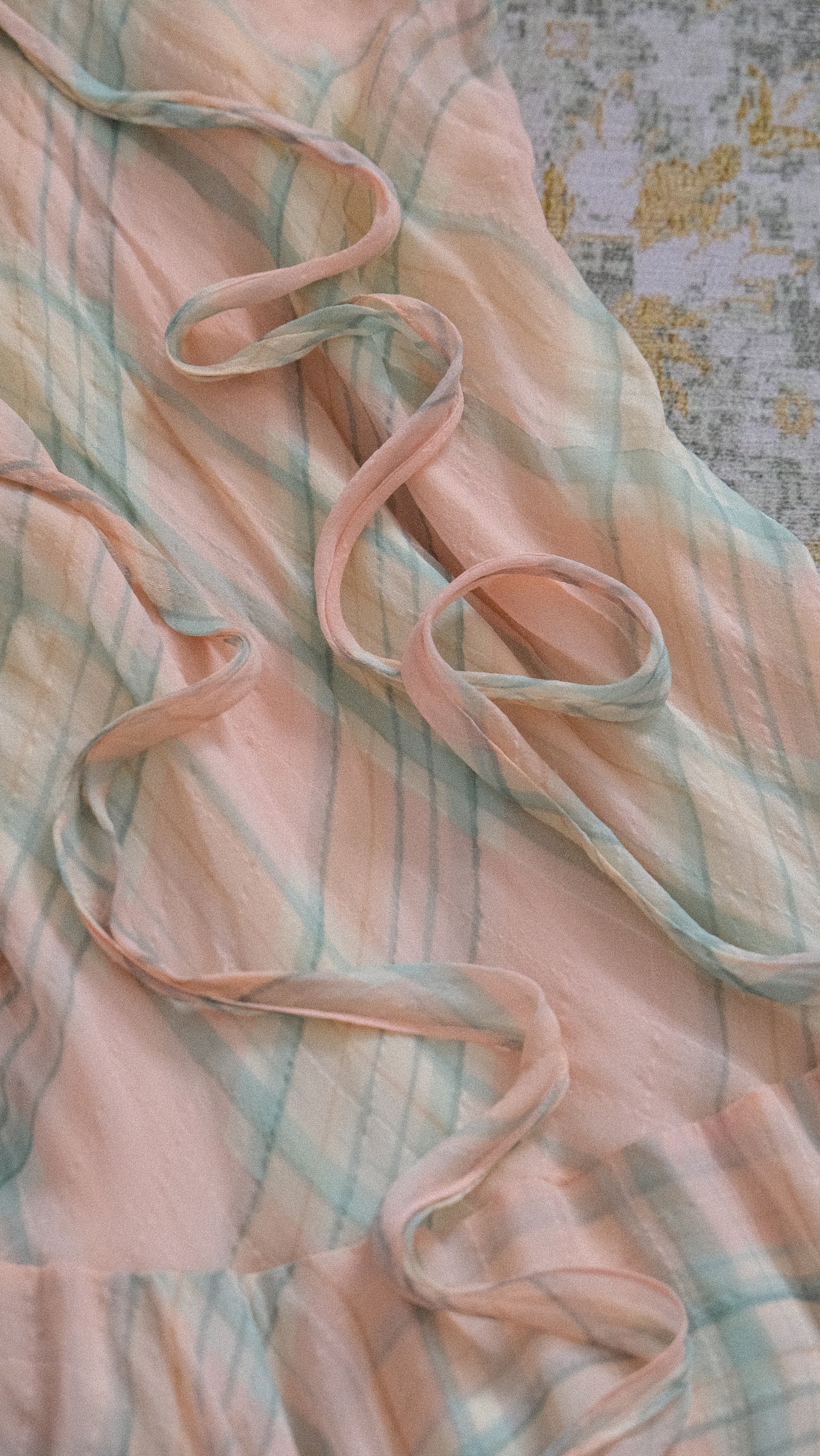 Vintage Polo Ralph Lauren soft pink plaid dress (S/M-M)